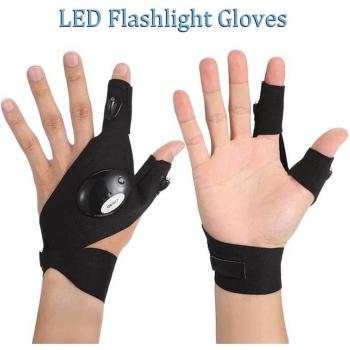Taschenlampen-Handschuhe für nächtliche Abenteuer