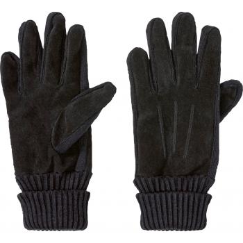 Gants en cuir noir mat LIVERGY® pour homme (taille 8,5)