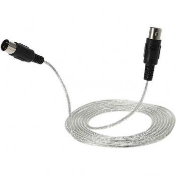Cable de Extensión de Instrumento Musical DIN 5-Pin Macho a Macho 9,8 pies