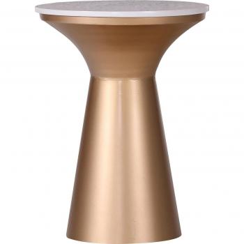 Leonique Beistelltisch Menton, stilvolles Design in Gold