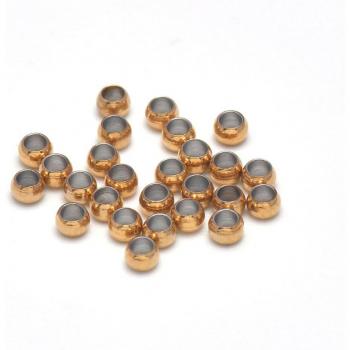 Round Crimp End Stopper Beads