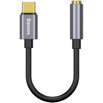 Baseus Type-C to 3.5mm Audio Adapter L54 Gray