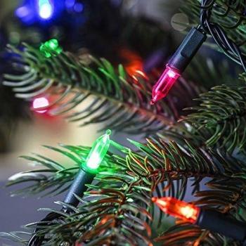 Festliche 15‑Meter-LED Lichterkette für den Weihnachtsbaum – 150 Stück