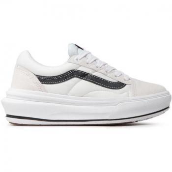 Weiße Stoff-Sneaker von Vans Old Skool