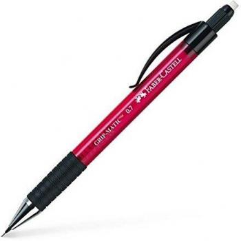 Lápiz automático Faber-Castell Grip Matic rojo 0,7 mm