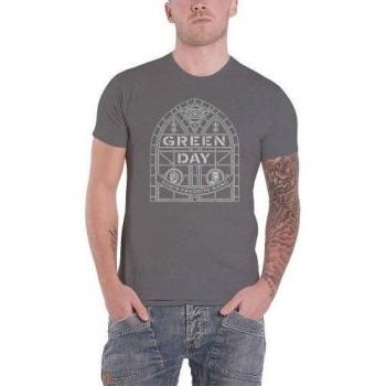 T-shirt Green Day unisex in vetro colorato