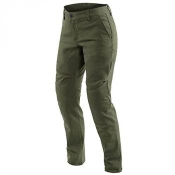 Dainese Pantalons Chinos Femme – Couleur Olive Taille 26