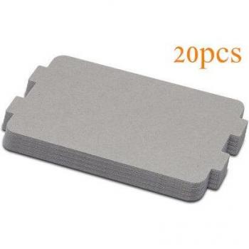 Mica para microondas Panasonic, LG, Midea y Galanz, 10,7x6,4mm, 20 unidades