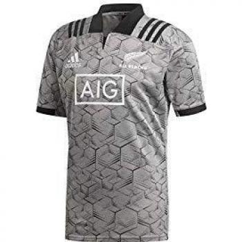 Adidas Herren Sporttrikot „All Blacks Core Heather“ – M