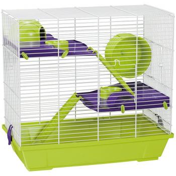 JAULA HAMSTER 949 NEGRA nuevo modelo