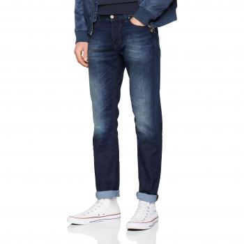 Jeans Diesel Larkee-beex L.32, Corte Recto, Talla W36/L32, Azul