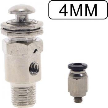 TAC-3P Pneumatic Exhaust Valve M5 Female