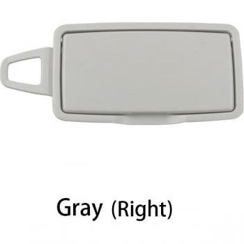 Gray 1PC Sun Visor Makeup Mirror Cover for Mercedes Benz W205 W253 C GLC Class