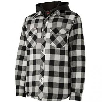 Hard Yakka Quilted Shirt Jacket Grey EU Size 4XL