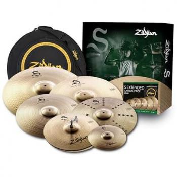 Ensemble de Cymbales Zildjian S avec Housse