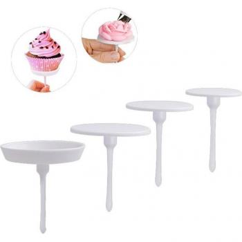 Tuyauterie de Création d’Ongles « Gâteau à la Crème Glacée » (4 pièces)