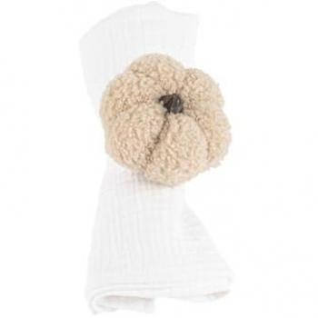 Wait must produce list.Rond de serviette citrouille en tissu jute 8 cm ivoire – modèle 95658