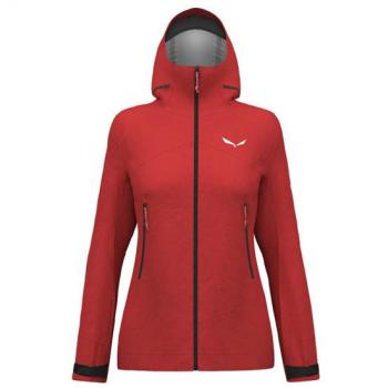Mujer Salewa Ortles – Chaqueta GORE‑TEX Color Rojo/Anaranjado