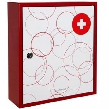 Trousse médicale Arregui BT001‑1 – Récipient métallique 36 × 31 cm