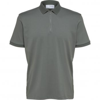 Polo con zip Selected Fave S
