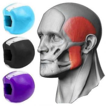 Trío de Bolas Silicona para Músculos Faciales, Mandíbula y Cuello