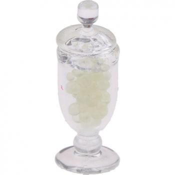 Mini Bote de Caramelos para Casa de Muñecas 1:12