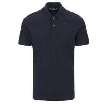 Polo K-way Homme Bleu Nuit