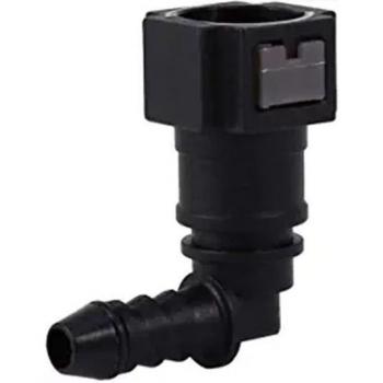 Conector rápido de manguera de motocicleta ID6 hembra, codo 7,89mm