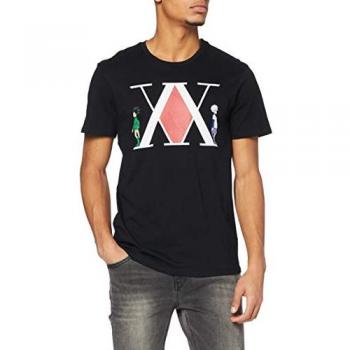 XL Herren-Cotton Shirt „Hunter X Hunter“ – Schwarze Variante