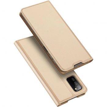 Dux Ducis Skin Pro Copertina Oro per Samsung Galaxy A03s