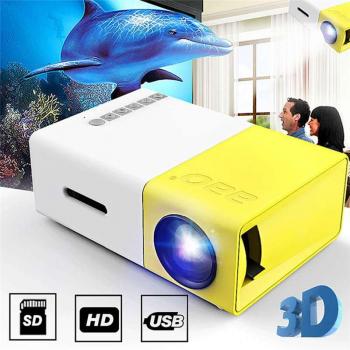 Children's Education Mini LCD LED Projector 400-600 Lumen