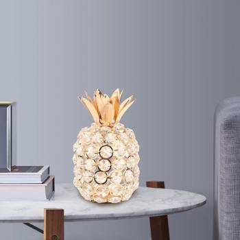 Ananas en cristal pour décoration intérieure