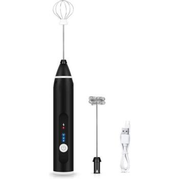 Mini Batidora de Leche USB con Sistema de Muelle Dual