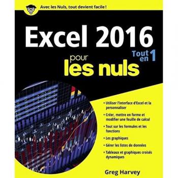 Excel 2016 Tout en 1 pour les nuls