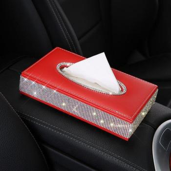 Caja de pañuelos automotriz con diseño sofisticado