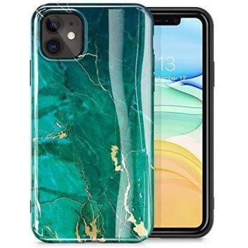 Coque Silicone Marbre iPhone 11 GVIEWIN