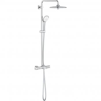 Grohe 26114002 Euphoria 260 Chrome Shower Set with Thermostat