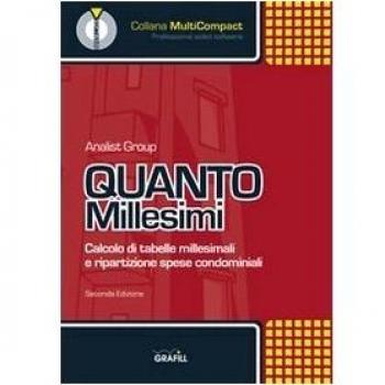 Quanto millesimi. Calcolo di tabelle millesimali e ripartizione spese condominiali. CD-ROM
