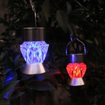 7-Color Solar Hanging Lantern