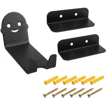 Cyslmuk Steel Wall Bike Rack Set – 3 Parts: Bottom Bracket + Wheel Bracket