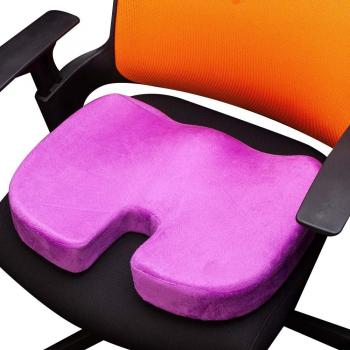 U-Shaped Travel Cushion with Orthopedic Memory Foam and Massage