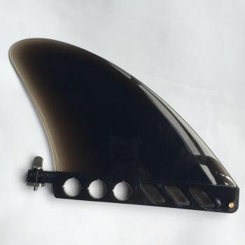 Aileron ergonomique 4,6 pouces avec ailette d'eau blanche en vis