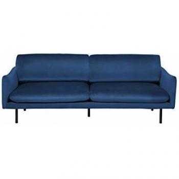 Triplo Divano Vinterbro Blu Scuro di Beliani