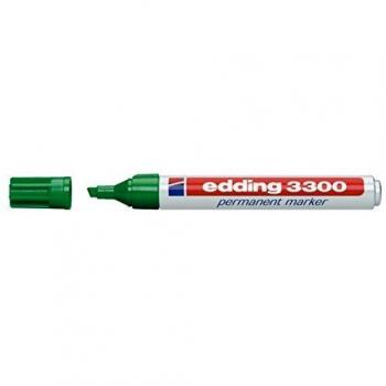 Edding 3300 Pointe Biseautée Marqueur Permanent Vert