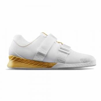 Tyr L-1 Lifting Trainers White and Gold UK 7 Men's