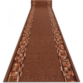 Anti‑Slip Brown Bombay Runner – 100 × 260 cm