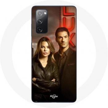 Protection Samsung Galaxy S20 FE Chloe Decker et Lucifer Morningstar