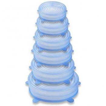 Ensemble de Couvercles Flexibles en Silicone 6 pièces – Récupérable