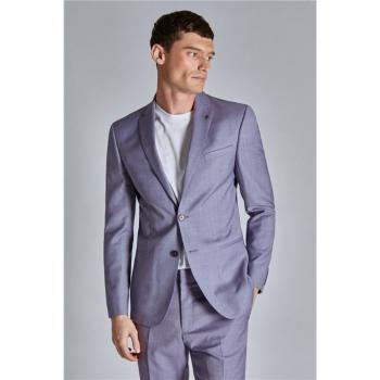 Mauve Sharkskin Jacket by Ted Baker