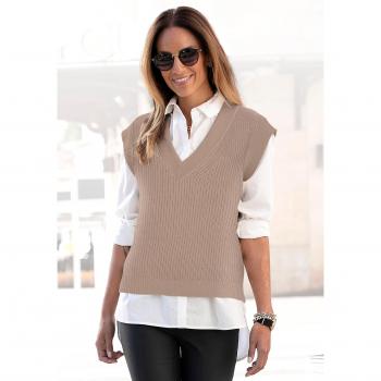 LASCANA modischer Strickpullunder
